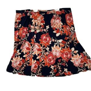Floral Print Women's Skirt